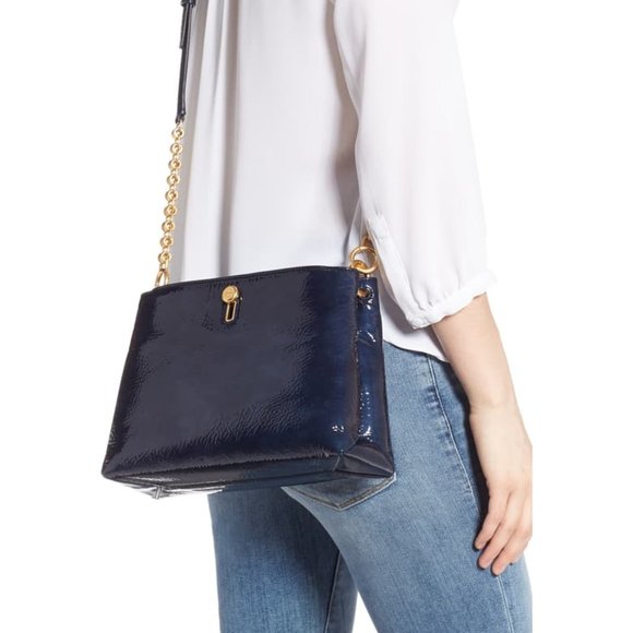 Tory Burch Handbags - TORY BURCH Lily Patent Crossbody Bag - NWT